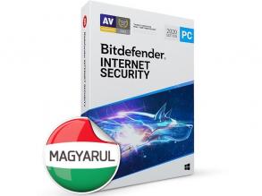 Bitdefender Internet Security HUN 3 Eszköz 1 év dobozos vírusirtó szoftver