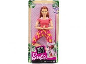 Barbie Mozgásra Tervezve: vörös hajú jóga Barbie