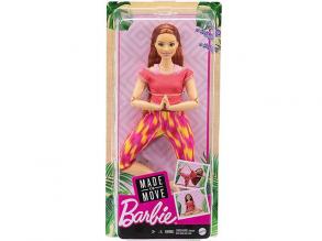 Barbie Mozgásra Tervezve: vörös hajú jóga Barbie