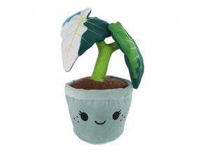 Take Me Home plüss cserepes növény, kék, 24 cm