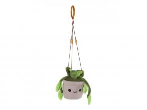 Take Me Home plüss függő növény, világoszöld levelekkel  24 cm