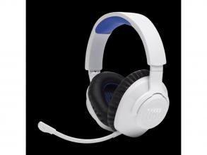 JBL Quantum 360 vezeték nélküli fehér/kék gamer headset