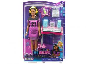 Barbie: Big City, Big Dreams baba stúdió felszereléssel - Mattel