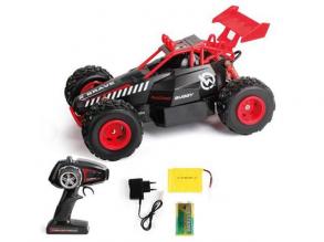 RC 2,4GHz Racing Buggy távirányítós autó 1/20-as méretarány piros színben