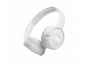 JBL T510BTWHT Bluetooth fehér mikrofonos fejhallgató