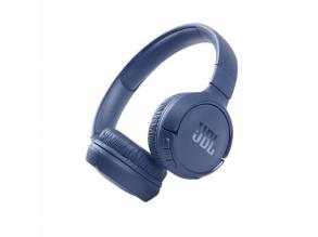 JBL T510BTBLU Bluetooth kék mikrofonos fejhallgató