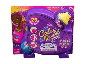 Barbie Color Reval Glitter baba lila hajjal és kiegészítőkkel - Mattel