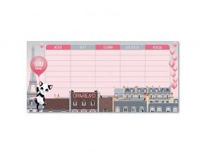 Ars Una Think-Pink 1 lapos órarend