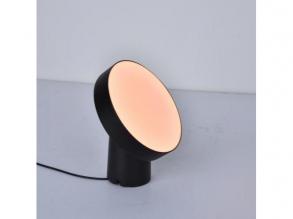 LED lámpatest , hordozható , asztali , 9.7W , RGB , CCT , dimmelhető , fekete , LUTEC CONNECT , MOA