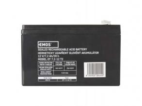 EMOS ólomakkumulátor 12V 7.2Ah