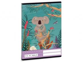 Ars Una Kirra Koala A5 21-32 vonalas füzet