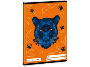 Ars Una Black Panther A5 20-32 sima füzet