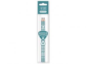 Ars Una: Háromszögletű csíkos HB grafitceruza csomag 2db-os