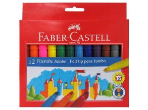 Faber-Castell: Jumbo filctoll készlet 12db-os