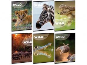 Ars Una The eyes of the wild A5 extra kapcsos vonalas füzet