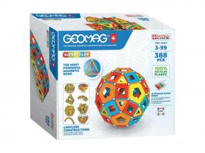 Geomag Super Color MasterBox mágneses építőkészlet, 388 db