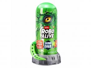ZURU Robo Alive Dino DNS játékszett, slime nyálka  zöld