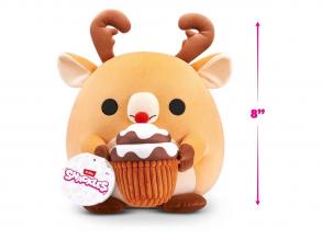 ZURU Snackles Core Jaime kerek plüss, 20 cm