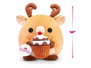 ZURU Snackles Core Jaime kerek plüss, 30 cm