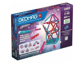 Geomag Glitter 60db-os csillámos mágneses építőjáték