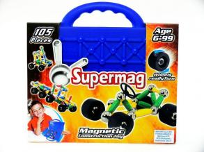 Supermag classic 105 db-os műanyag tartóban járművek