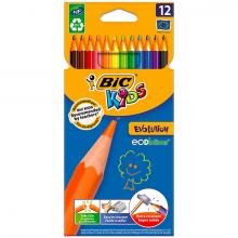 BIC Kids Evolution színes ceruza 12 db-os