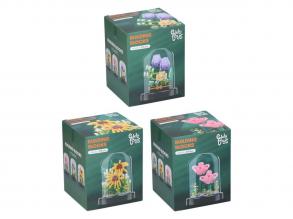 Építőelemek: Virágok üvegkupola alatt, többféle, 1 db