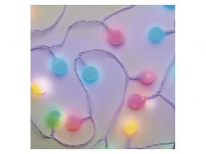 Emos D5AM01 4m/40LED/kül-beltéri/időzítős/többszínű/golyók LED fényfüzér