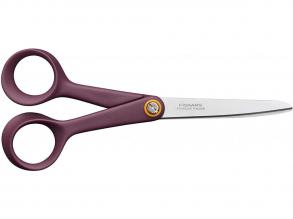 Fiskars Általános olló, 17 cm, mélybordó 200986