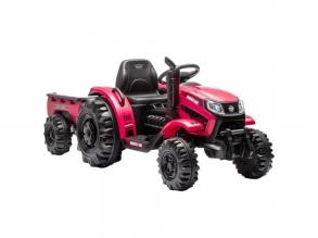 AKKUMULÁTOROS GYEREK TRAKTOR PIROS