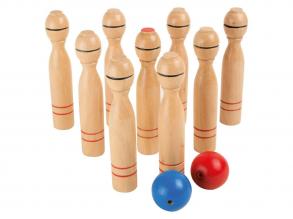 Small Foot - Fa bowling játék, 11 db