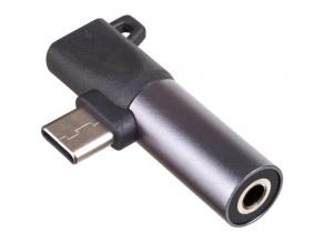Akyga AK-AD-62 USB-C input/output - Jack 3,5mm adapter