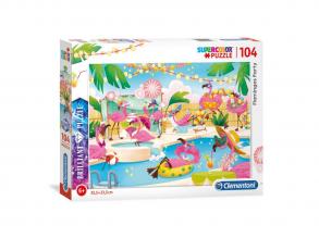 Flamingó party 104 db-os puzzle - Clementoni
