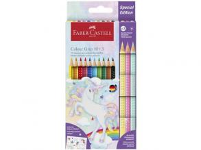 Faber-Castell: Grip Unikornis színes ceruza szett 10+3 db pasztell színnel