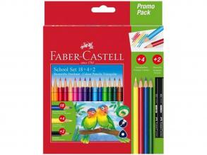 Faber-Castell: Papagájos 24db-os színesceruza szett