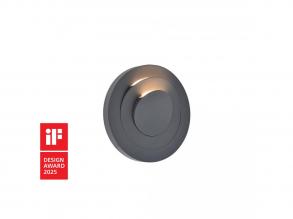 LUTEC MOOV LED falilámpa , két külön állítható fénycsóvával , 7.8W, sötétszürke , IP54