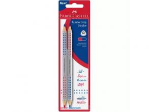 Faber-Castell: Jumbo Grip kék-piros kétszínű ceruza 2db-os szett
