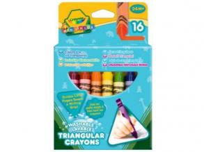 16 db tömzsi háromszög zsírkréta - Crayola