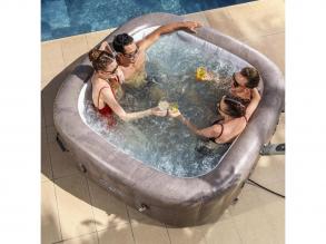 Lay-Z-Spa Róma Airjet EnergySense masszázsmedence 180 x 180 x 71 cm 2025