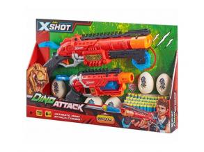 X-Shot: Dino Attack - Combo Pack két fegyveres szett