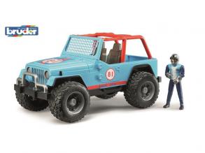 Bruder Jeep Cross terepjáró (kék) sofőrrel Bruder Jeep Cross terepjáró (kék) sofőrrel