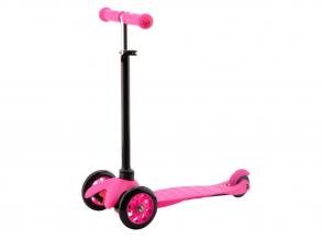 Háromkerekű roller - pink