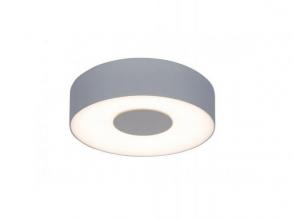 LED lámpatest , mennyezeti , oldalfali , 8W , kerek , meleg fehér , szürke , kültéri , IP54 , LUTEC , UBLO