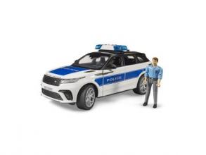 Range Rover Velar rendőrautó és rendőr figura