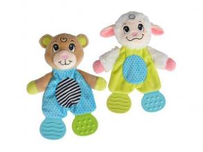 ABC plüss állatos rágóka kétféle - Simba Toys