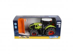 Bruder Claas Axion 950 traktor hólánccal és hóekével