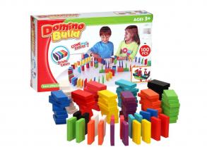 Fa dominók, 100 darabos