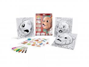 Crayola: POP's 3D-s foglalkoztató színező füzet - Kisállatok