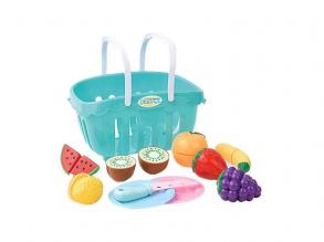 Vágható gyümölcs a bevásárlókosárban