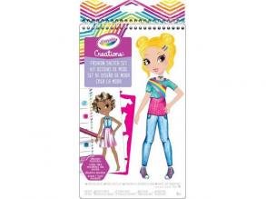 Creations: Kis divattervező rajzkészlet - Crayola